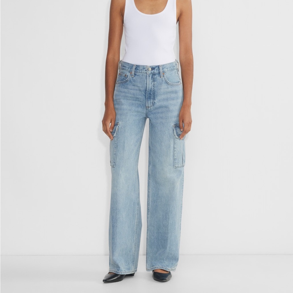 Aritzia Farrah Hi-Rise Cargo Jean size 25